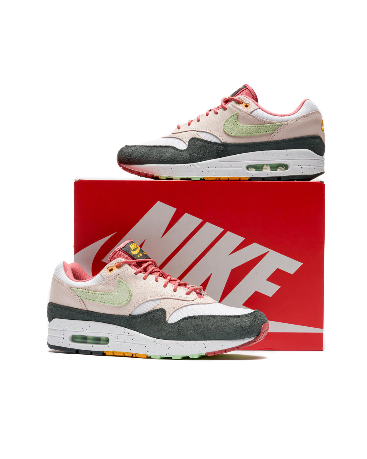 Air max 1 pink pack deals